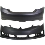 Bumper Cover Fascia Set Front And Rear For 12-14 Toyota Camry Se/se Sport Models. Fixed Price $363.60.