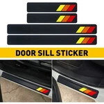 4X Accessories Carbon Fiber Door Sticker Sill 5D Protector 2021 For Toyota. Fixed Price $8.54.