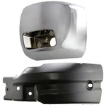 Set Of 2 Bumper Face Bar Ends Extensions Front Driver Left Side For Chevy Pair. Fixed Price $149.16.