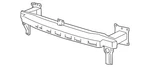 Genuine Volkswagen Impact Bar 5K0-807-109-F. Fixed Price $277.36.