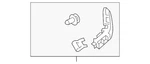 Genuine Ford Bumper Cover Bracket FT4Z-17D942-B. Fixed Price $18.76.