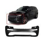 Bumper Cover For 2012-2013 Jeep Grand Cherokee SRT8 CH1000A07 Front Primed. Fixed Price $314.86.