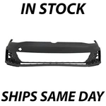 New Primered Front Bumper Cover Fascia For 2015 2016 2017 Volkswagen Vw Gti. Fixed Price $193.41.