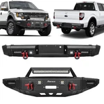 2010 2011-2014 Ford F150 Svt Raptor Front/rear Bumper W/winch Plate&light. Fixed Price $469.99.