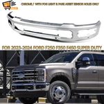 Chrome Front Bumper Bar W/ Fog & Park Hole 2023+ Ford F250 F350 PC3Z17757GA. Fixed Price $295.99.