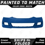 New Painted *B537M Blue* Front Bumper Cover For 2009 2010 2011 Honda Civic Coupe. Fixed Price $380.99.