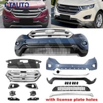 Ford Edge 2015-2018 Front Bumper Valance Chrome Grille Fog Light Bracket Set. Fixed Price $417.96.