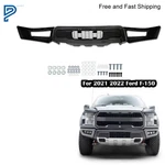 Steel Front Bumper Assembly Fit Ford F-150 Raptor Style 2021 2022 Black. Fixed Price $148.16.