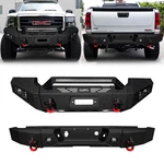 Vijay For 2007-2013 Gmc Sierra 1500 Front/rear Bumper W/winch Plate&led Lights. Fixed Price $409.99.