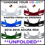 New Front Bumper For 2013-2015 Acura Rdx Painted *choose Your Color* AC1000179. Fixed Price $451.41.