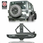 Swing Out Tire Carrier & Standard Width Rear Bumper Fit 07-18 Jeep Wrangler Jk. Fixed Price $499.99.