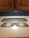 03-06 Mercedes Benz CLK500 Amg Front Bumper Lower Mesh Grille Set Oem. Fixed Price $320.00.