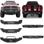 Off-road Front Rear Back Bumper W/led Light For 2003-2005 Dodge Ram 2500 3500. Fixed Price $409.17.
