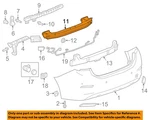 Gm Oem 16-19 Cruze Rear Bumper Components-impact Bar 39070204. Fixed Price $321.78.