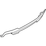 Genuine Bmw Trim Panel, Bumper, Rear, Bo 51-12-8-048-132 New. Fixed Price $153.91.