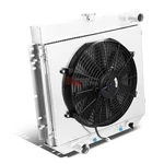 3-ROW Full Aluminum Core RADIATOR+12V Fan Shroud 1969-1970 Ford Mustang V8. Fixed Price $169.05.