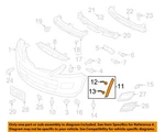 Mazda Oem 10-15 CX-9 Front Bumper Grille Grill-side Cover Left TE6951W80. Fixed Price $41.90.