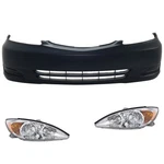 Headlight Kit For 2002-2004 Toyota Camry Driver And Passenger Side Halogen. Fixed Price $365.57.