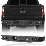 Offroad Steel Rear Bumper W/ Led Lights Ford F-150 2006-2014 Pickup Trucks. Fixed Price $499.99.