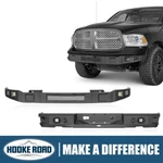 Hooke Road Steel Front Bumper Rear Black For Dodge Ram 1500 2013-2018. Fixed Price $748.09.