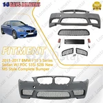 New M5 Style Complete Bumper For 2011-2017 Bmw F10 Series 535I 528I Sedan. Fixed Price $368.95.