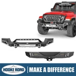 Hooke Road Front Rear Bumper Cover W/winch Plate For 2018-2026 Jeep Wrangler Jl. Fixed Price $169.39.