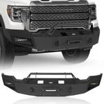 Winch Plate Front Bumper W/ Led Spotlight For Gmc Sierra 2500 20-23 Steel Black. Fixed Price $359.99.