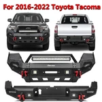 Steel Front / Rear Bumper With Led Lights & D-rings For 2016-2022 Toyota Tacoma. Fixed Price $474.99.