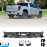 Rear Bumper For 2019-2026 Gmc Sierra 1500 / Chevy Silverado Steel. Fixed Price $396.99.