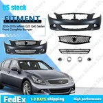 Complete Front Bumper And Grille Fit 2010-2015 Infiniti G25 G37 Q40 Sedan. Fixed Price $326.98.