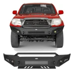 Sturdy Steel Front Bumper W/bull Bar & Led Lights For Toyota Tacoma 2005-2011. Fixed Price $459.86.