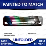 New Painted 2002-2004 Toyota Camry Front Bumper W/ Fog Lmp Holes & Tow Hook. Fixed Price $315.98.