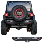 Vijay Rear Bumper Fits 2018-2024 Jeep Wrangler Jl/jlu W/led Lights. Fixed Price $194.99.