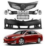 For 2012-2014 Toyota Camry Se Front Bumper Cover W/fog Light & Grille Sport. Fixed Price $268.99.