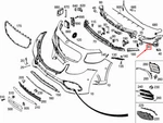 Mercedes-benz W213 Front Left Bumper Base Support A2138857900. Fixed Price $63.91.
