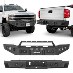 Fit Silverado 2500/3500 Hd 2015 2016 2017 2018 2019 Steel Front Rear Bumper Bar. Fixed Price $559.69.