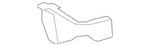 Genuine Mazda Bumper Cover Bracket BR6C-50-0U1A. Fixed Price $22.84.