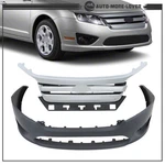 Front Bumper Cover &chrome Grille With Trim Ford Fusion 2010-2012. Fixed Price $242.91.