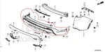 Oem 2023-2026 Genuine Honda Crv Lower Bumper 71560-3D4-A01 W/o Sensor Hole. Fixed Price $280.00.