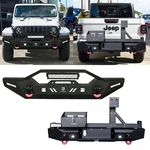 Vijay For 2020-2025 Jeep Gladiator Jt Steel Front/rear Bumper With Black D-ring. Fixed Price $309.00.