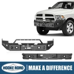 Hooke Road Steel Front Rear Bumper Black For Dodge Ram 1500 2009 2010 2011 2012. Fixed Price $889.09.