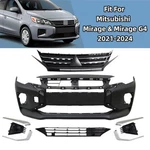 For Mitsubishi Mirage G4 2021-2024 Front Bumper Cover/grille/trim/fog Light Set. Fixed Price $799.99.