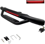 36 Black Hitch Receiver Bumper Step Stainless Steel W/ Led Brake Light. Fixed Price $129.99.