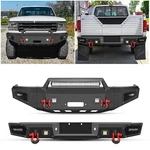 Aaiwa 1992-1997 Ford F150 F250 F350 Front Rear Bumper W/winch Plate & Lights. Fixed Price $465.48.