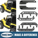 Hooke Off-road Side Step Nerf Bar Running Board Fit 97-06 Jeep Wrangler Tj. Fixed Price $209.89.