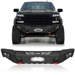 Vijay New Front Bumper Fits 2019-2021 Chevrolet Silverado 1500 W/winch Plate. Fixed Price $759.99.