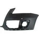 Driver Side Front Primed Bumper Cover Fog Holes Audi Q5 09-12 AU1016101. Fixed Price $184.99.