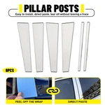 6PCS Chrome Pillar Post Door Window Trim Cover For 1997-2017 Lincoln Navigator. Fixed Price $15.19.