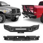 Steel Front Bumper Rear For Dodge Ram 2500/3500 2006 2007 2008 2009. Fixed Price $499.48.