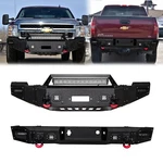 Vijay For 2011-2014 Chevy Silverado 2500/3500 Front/rear Bumper With Led Lights. Fixed Price $439.99.